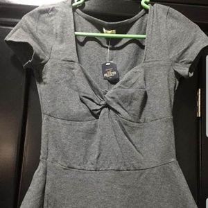 Hollister grey short dress